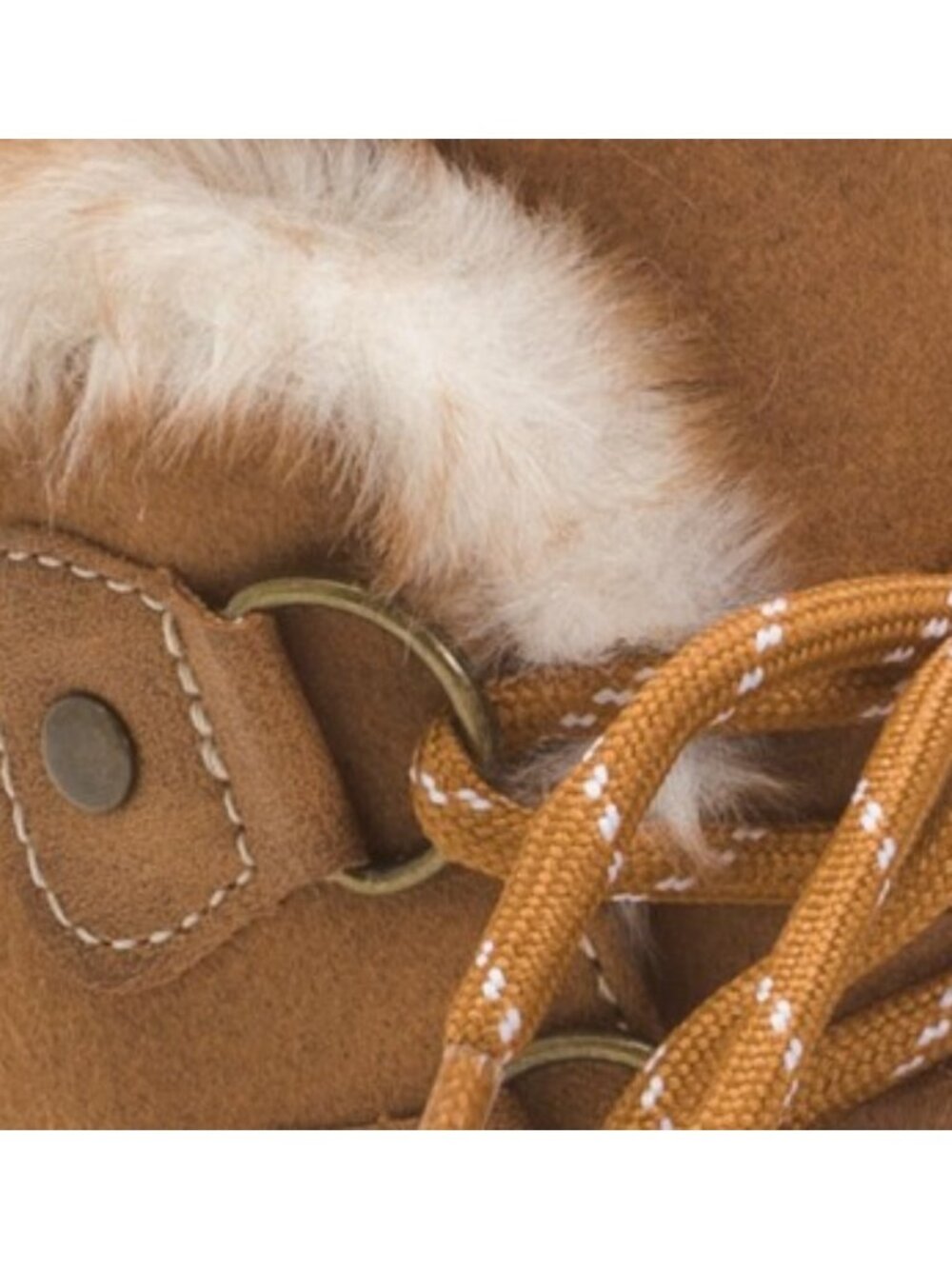KHOMBU Betty Faux Fur Trim Snow Boots - Picture 4 of 5